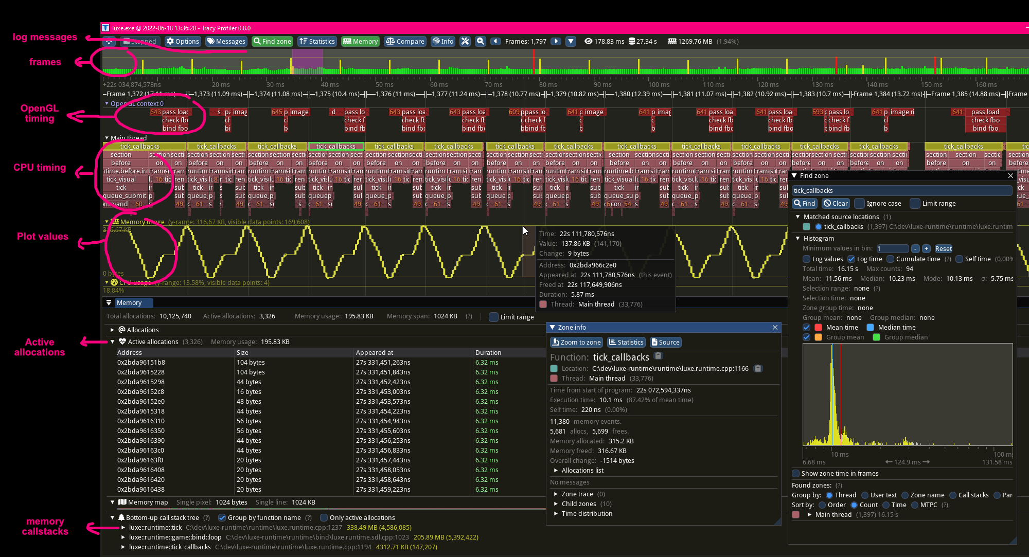 Integrating Tracy Profiler in C++